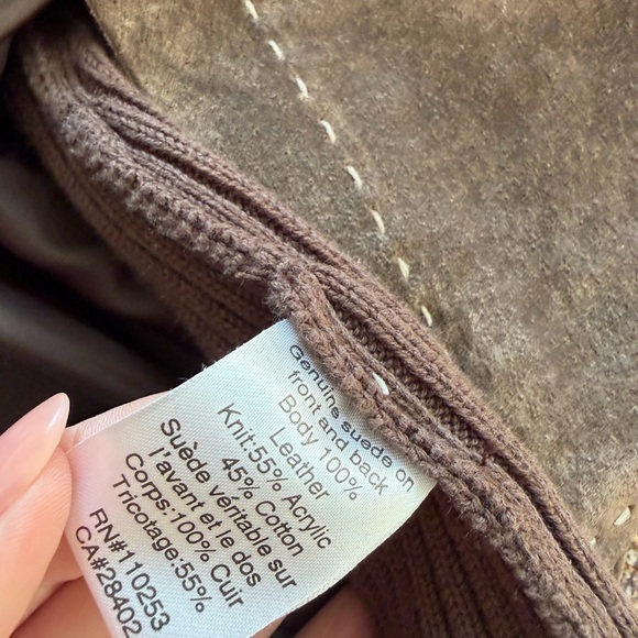 Vintage New Frontier Brown Suede Jacket - Picture 8 of 8